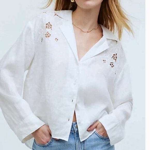 Madewell Tops - New (w/o tag) Madewell lite Yellow Short Sleeve Top